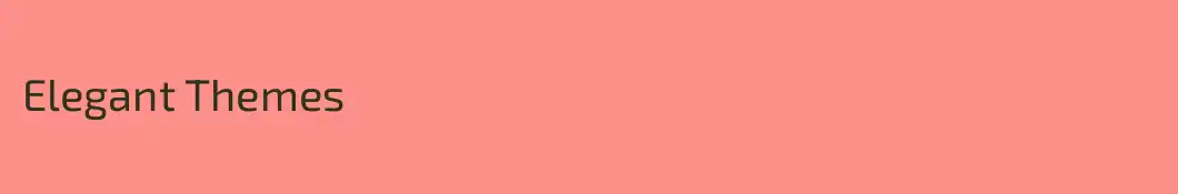 Elegant Themes